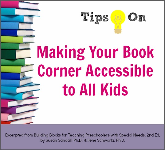 tips on making your book corner accessible to all kids