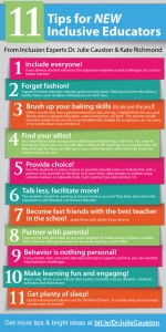 11 tips for new inclusive educators