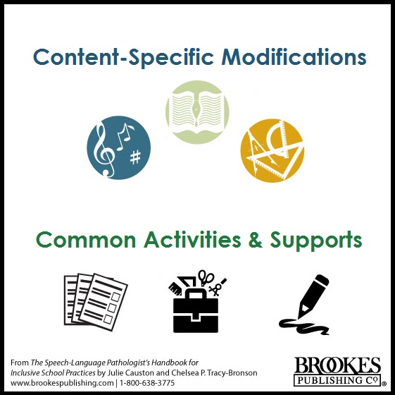 modifications activities supports