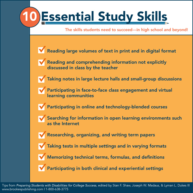 Improve Study Skills For College