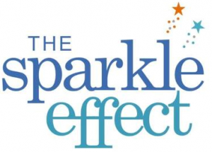 the sparkle effect logo