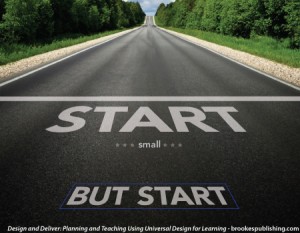 start small