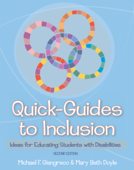 Quick-guides to inclusion Giangreco