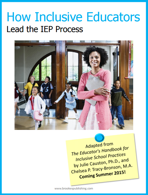 how inclusive educators lead the IEP process Julie Causton