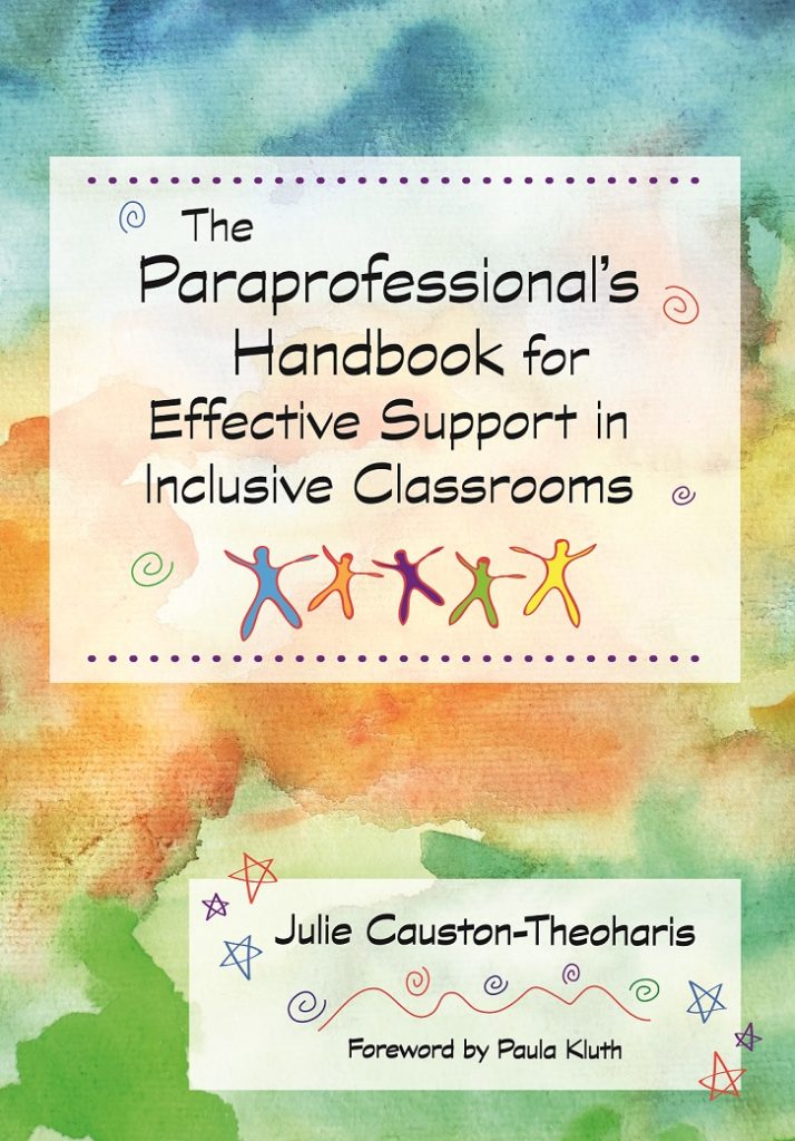 paraprofessional handbook for effective inclusive classrooms