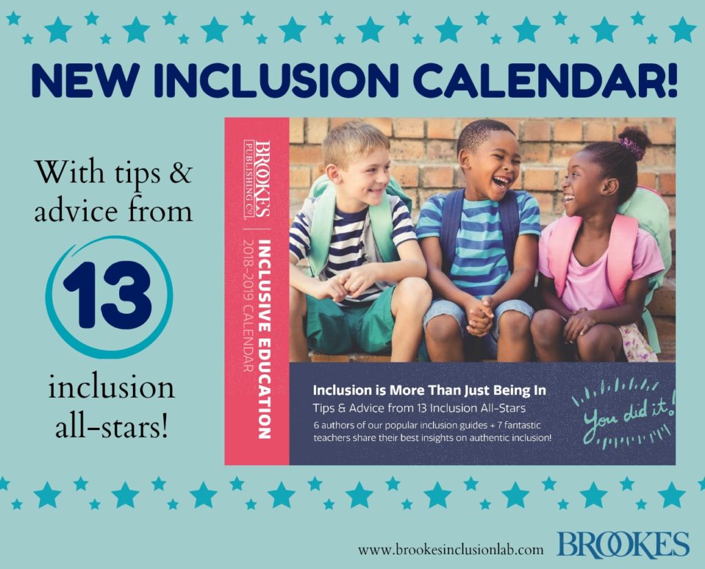 IT’S HERE! Download your 20182019 Inclusion calendar The Inclusion Lab